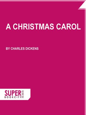 cover image of A Christmas Carol